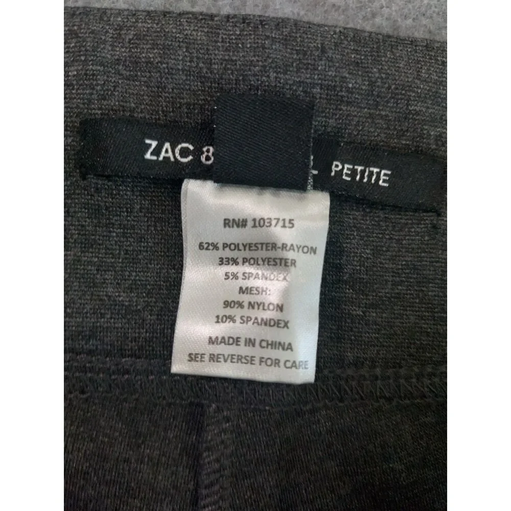 NWT Zac & Rachel Petite Ultimate Fit Dress Pants Size 12P